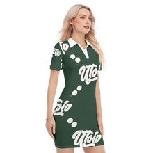 Load image into Gallery viewer, UTO IV Women's Polo Collar Dress