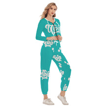 Load image into Gallery viewer, UTO IV Women's Crop Hoodie Sports Set