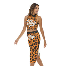 Load image into Gallery viewer, UTO IV Women's Tank Top & Split High Skirt Set