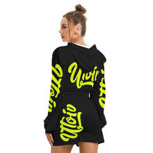 Load image into Gallery viewer, UTO IV Women's Mirco Fleece Hoodie And Shorts Set