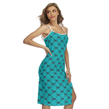 Load image into Gallery viewer, UTO IV Women's Back Cross Cami Dress