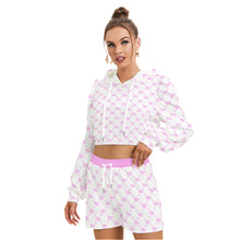 Load image into Gallery viewer, UTO IV Women's Mirco Fleece Hoodie And Shorts Set