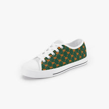 Load image into Gallery viewer, UTO IV Monogram Kid’s Low-Top Canvas Shoes