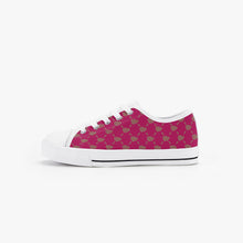 Load image into Gallery viewer, UTO IV Monogram Kid’s Low-Top Canvas Shoes
