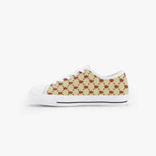 Load image into Gallery viewer, UTO IV Monogram Kid’s Low-Top Canvas Shoes