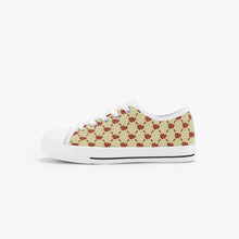 Load image into Gallery viewer, UTO IV Monogram Kid’s Low-Top Canvas Shoes