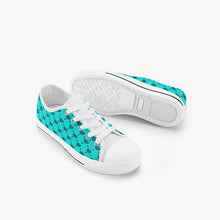 Load image into Gallery viewer, UTO IV Monogram Kid’s Low-Top Canvas Shoes
