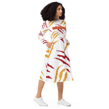 Load image into Gallery viewer, UTO IV "Skegee" Long Sleeve Midi Dress
