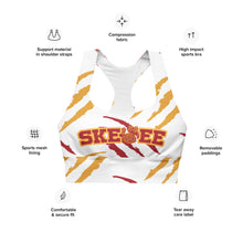 Load image into Gallery viewer, UTO IV "Skegee" Longline Sports Bra