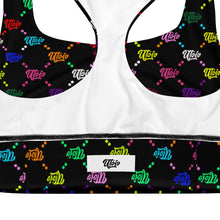 Load image into Gallery viewer, UTO IV "Monogram" Longline Sports Bra