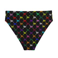 Load image into Gallery viewer, UTO IV "Monogram" Recycled High-Waisted Bikini Bottom