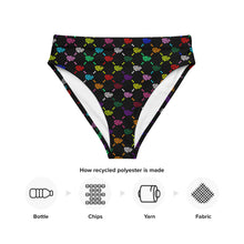 Load image into Gallery viewer, UTO IV "Monogram" Recycled High-Waisted Bikini Bottom