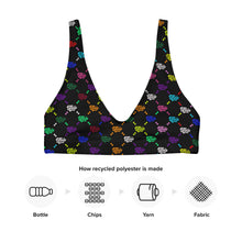 Load image into Gallery viewer, UTO IV "Monogram" Recycled Padded Bikini Top
