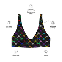 Load image into Gallery viewer, UTO IV "Monogram" Recycled Padded Bikini Top