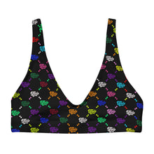 Load image into Gallery viewer, UTO IV "Monogram" Recycled Padded Bikini Top