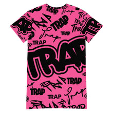 Load image into Gallery viewer, UTO IV "Pink Trap" T-Shirt Dress