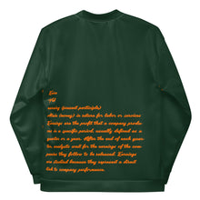 Load image into Gallery viewer, UTO IV "EYL" Unisex Bomber Jacket