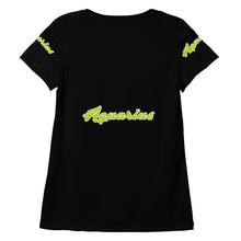 Load image into Gallery viewer, UTO IV "AQUARIUS" Women's Athletic T-shirt