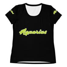 Load image into Gallery viewer, UTO IV "AQUARIUS" Women's Athletic T-shirt