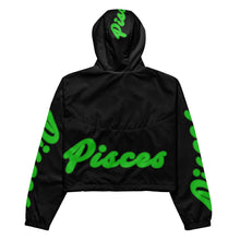 Load image into Gallery viewer, UTO IV "PISCES" Women’s Cropped Windbreaker