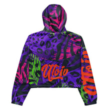 Load image into Gallery viewer, UTO IV "Abskratt'd" Women’s Cropped Windbreaker