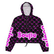 Load image into Gallery viewer, UTO IV "Boujie" Women’s Cropped Windbreaker