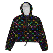 Load image into Gallery viewer, UTO IV "Monogram" Women’s Cropped Windbreaker