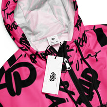 Load image into Gallery viewer, UTO IV "Pink Trap" Women’s Cropped Windbreaker