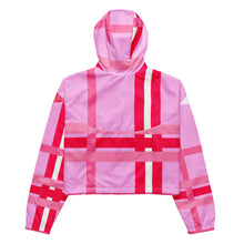 Load image into Gallery viewer, UTO IV "Berry Pink" Women’s Cropped Windbreaker