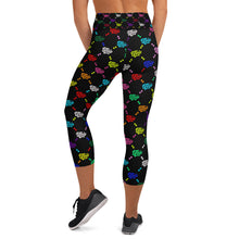 Load image into Gallery viewer, UTO IV "Monogram" Yoga Capri Leggings
