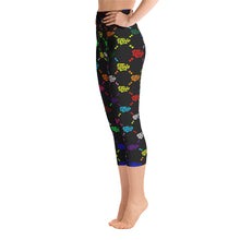Load image into Gallery viewer, UTO IV "Monogram" Yoga Capri Leggings