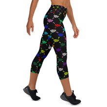 Load image into Gallery viewer, UTO IV "Monogram" Yoga Capri Leggings