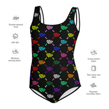 Load image into Gallery viewer, UTO IV "Monogram" Youth Swimsuit