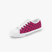 Load image into Gallery viewer, UTO IV Monogram Kid’s Low-Top Canvas Shoes