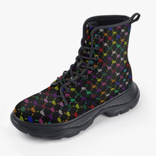Load image into Gallery viewer, UTO IV "Monogram" Chunky Boots