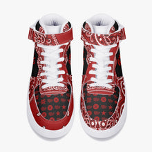 Load image into Gallery viewer, UTO IV "Red Paisley" High Tops