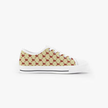 Load image into Gallery viewer, UTO IV Monogram Kid’s Low-Top Canvas Shoes