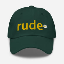 Load image into Gallery viewer, UTO IV "RUDE" Dad hat