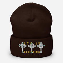 Load image into Gallery viewer, UTO IV TRIPLE CROSS Cuffed Beanie