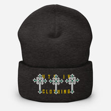 Load image into Gallery viewer, UTO IV TRIPLE CROSS Cuffed Beanie