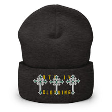 Load image into Gallery viewer, UTO IV TRIPLE CROSS Cuffed Beanie