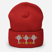 Load image into Gallery viewer, UTO IV TRIPLE CROSS Cuffed Beanie