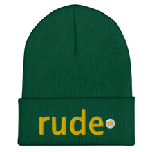 Load image into Gallery viewer, UTO IV "RUDE" Cuffed Beanie