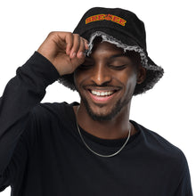 Load image into Gallery viewer, UTO IV SKEGEE Distressed denim bucket hat