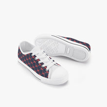 Load image into Gallery viewer, UTO IV Monogram Kid’s Low-Top Canvas Shoes