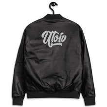 Load image into Gallery viewer, UTO IV Leather Bomber Jacket