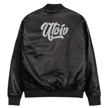 Load image into Gallery viewer, UTO IV Leather Bomber Jacket
