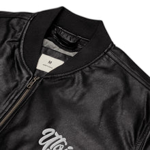 Load image into Gallery viewer, UTO IV Leather Bomber Jacket