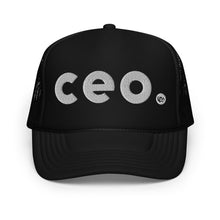 Load image into Gallery viewer, UTO IV CEO. Foam trucker hat