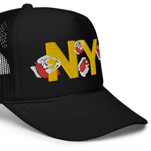 Load image into Gallery viewer, UTO IV NY Foam trucker hat